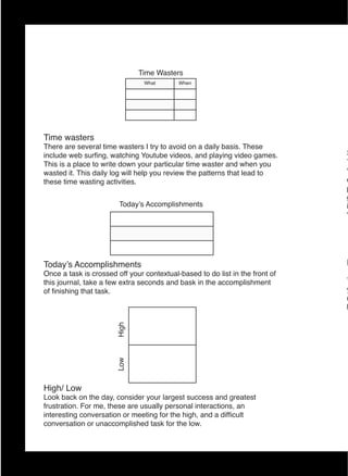 Personal Development Journal Sample | PDF