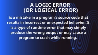 Program Development life Cycle Ppt first year | PPTX