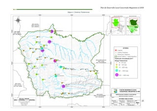 Plan de Desarrollo Local Concertado Megantoni al 2030
22
Mapa 4: Sistema Poblacional
 