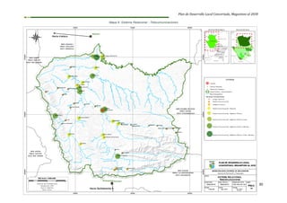 Plan de Desarrollo Local Concertado, Megantoni al 2030
30
Mapa 8: Sistema Relacional - Telecomunicaciones
 