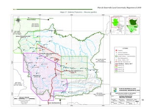 Plan de Desarrollo Local Concertado, Megantoni al 2030
56
Mapa 21: Sistema Productivo – Recurso gasífero
 