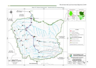 Plan de Desarrollo Local Concertado, Megantoni al 2030
76
Mapa 25: Sistema Equipamental – Abastecimiento de energía eléctrica
 