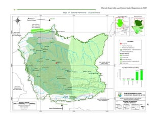 Plan de Desarrollo Local Concertado, Megantoni al 2030
82
Mapa 27: Sistema Patrimonial – Grupos Étnicos
 