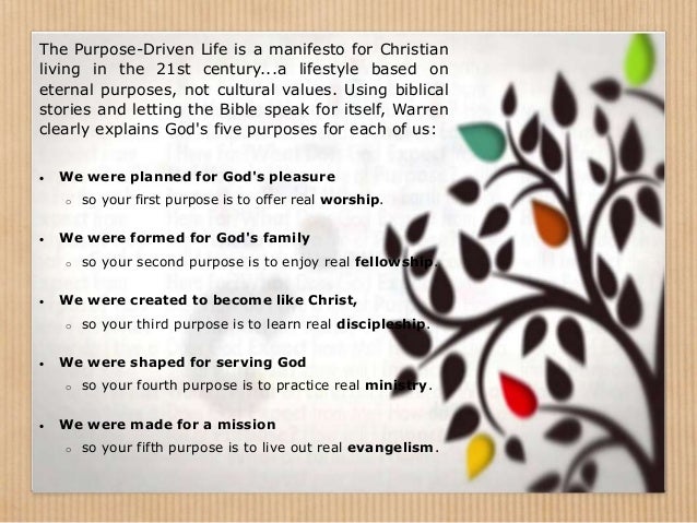 Purpose No. 3 - How To Become Like Christ (Purpose Driven Life)