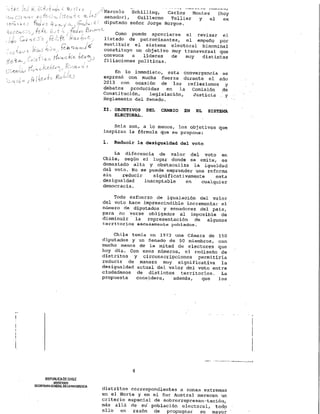 Proyecto de Ley reforma al binominal