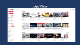 dApp: Dtube
 
