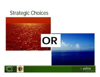 Strategic Choices




              OR
 