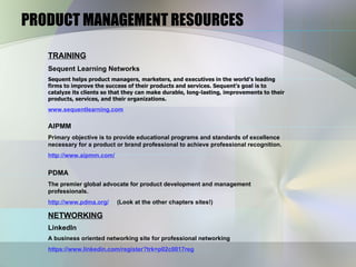 PDMA Presentation, Changing Role Of P Ms | PPT