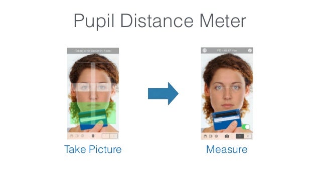 Pupil Distance Meter for iOS. How To Measure PD (pupillary ...