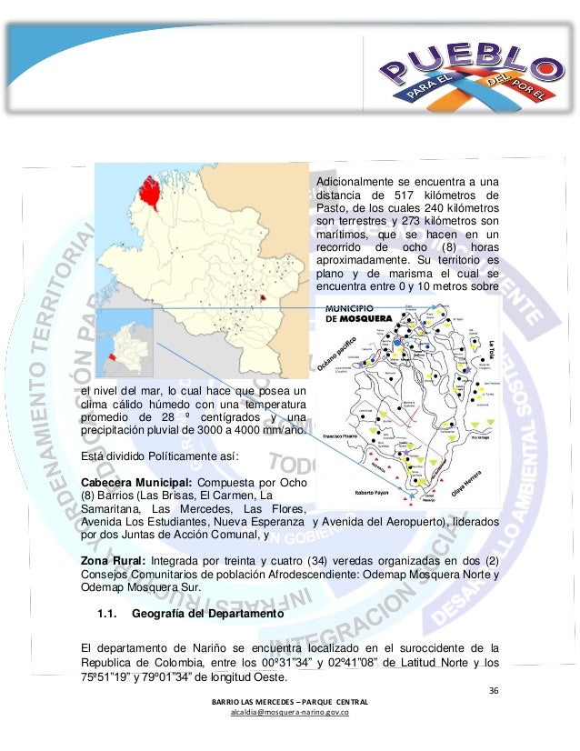 Plan de Desarrollo - Mosquera Nariño 2016 2019