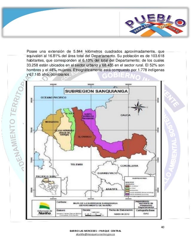 Plan de Desarrollo - Mosquera Nariño 2016 2019