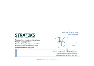 PROCESS DRIVEN MANAGEMENT STRUCTURE | PDF