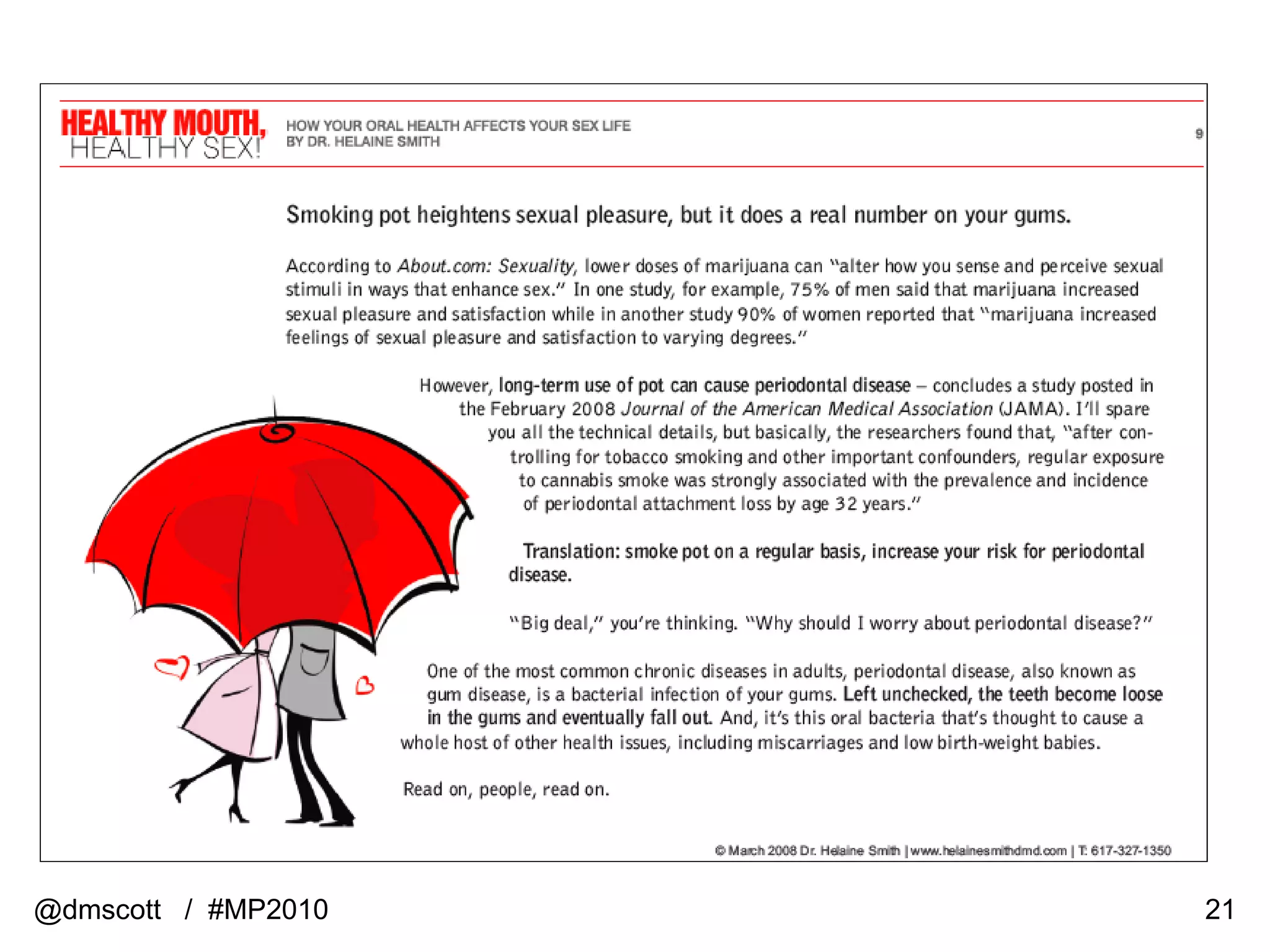 @dmscott  /  #MP2010 