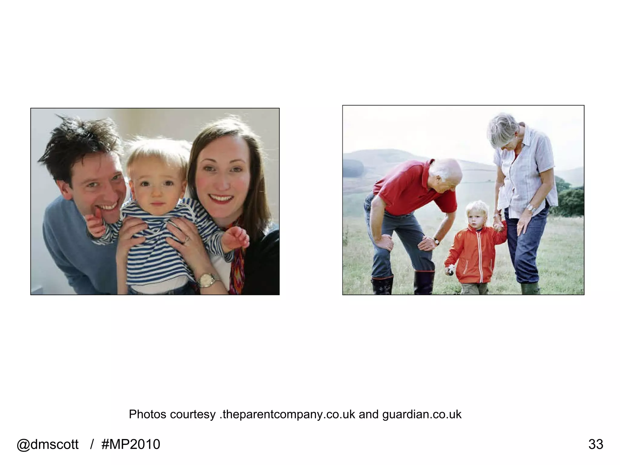 Photos courtesy .theparentcompany.co.uk and guardian.co.uk  @dmscott  /  #MP2010 