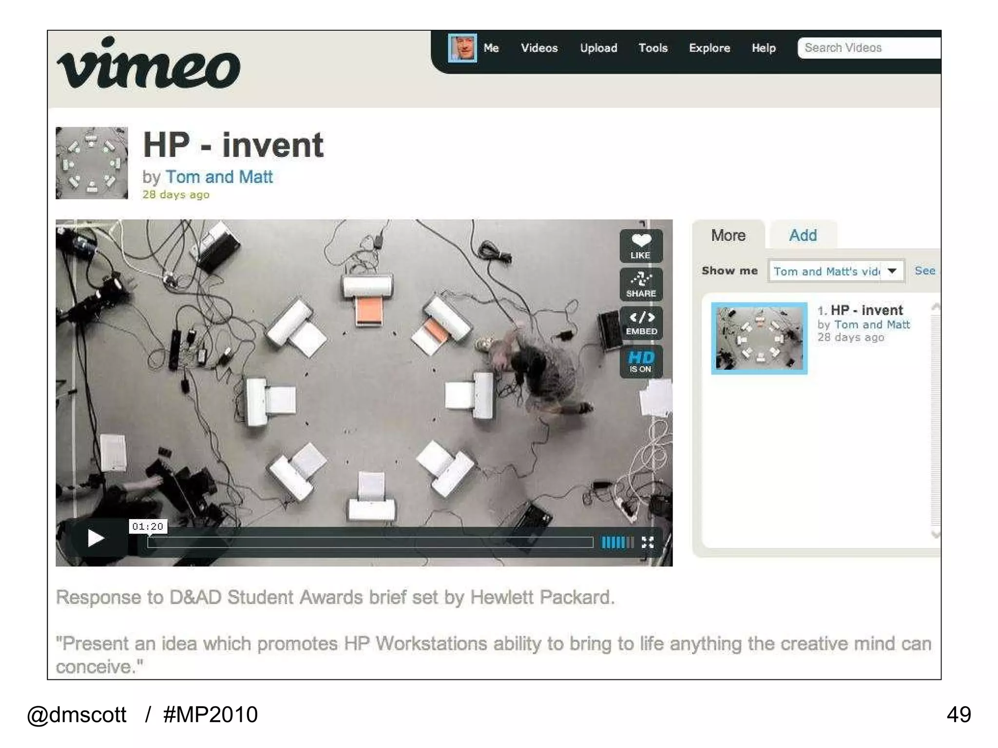 @dmscott  /  #MP2010 