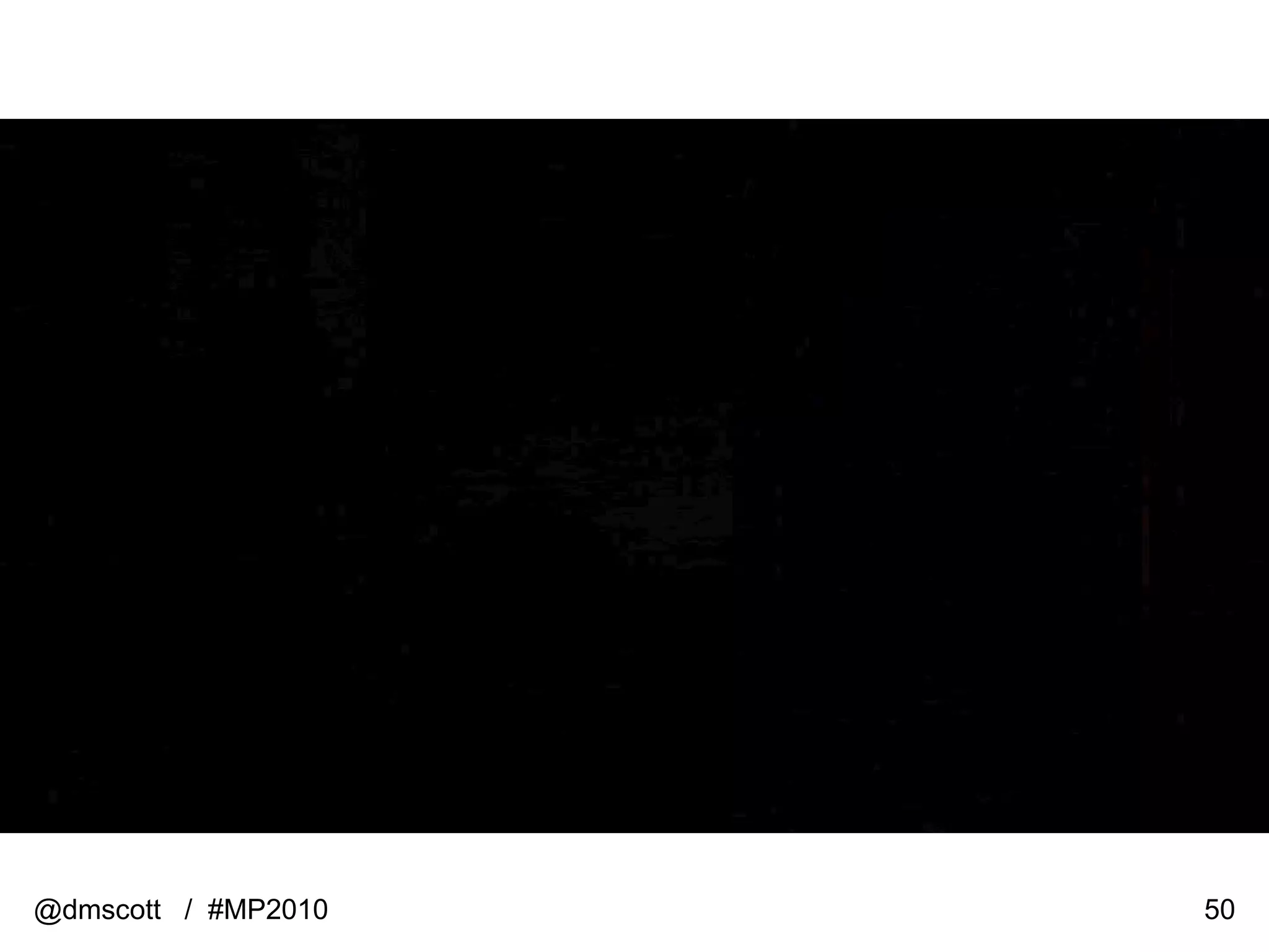 @dmscott  /  #MP2010 