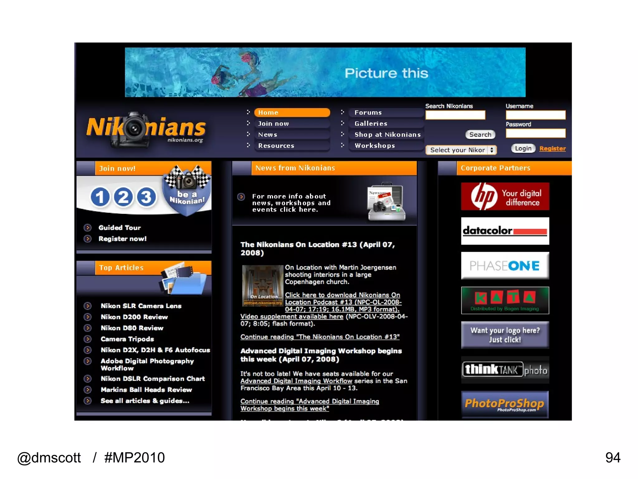 @dmscott  /  #MP2010 