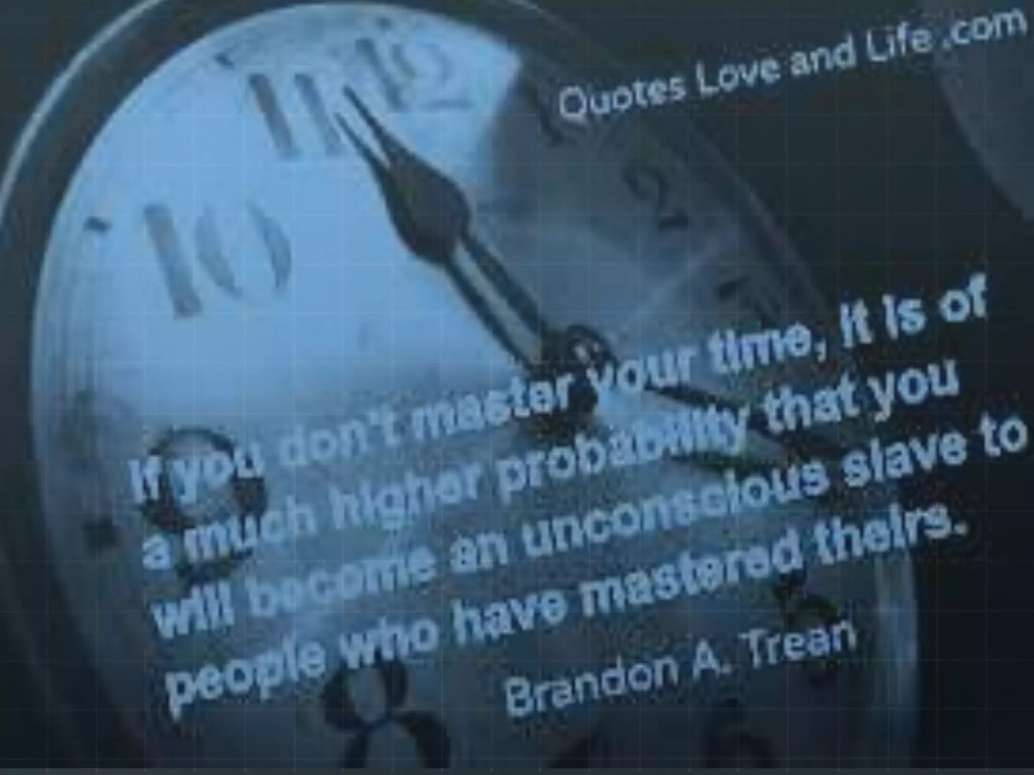 how to manage you time