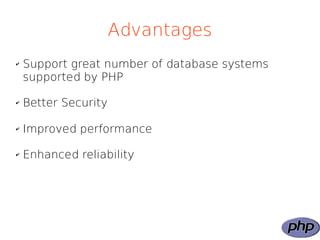 PHP Data Objects | ODP
