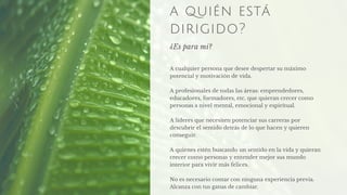 Programa de Desarrollo Personal - Online