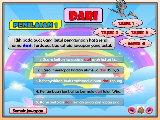 Pd p bm kata sendi tahun 6
