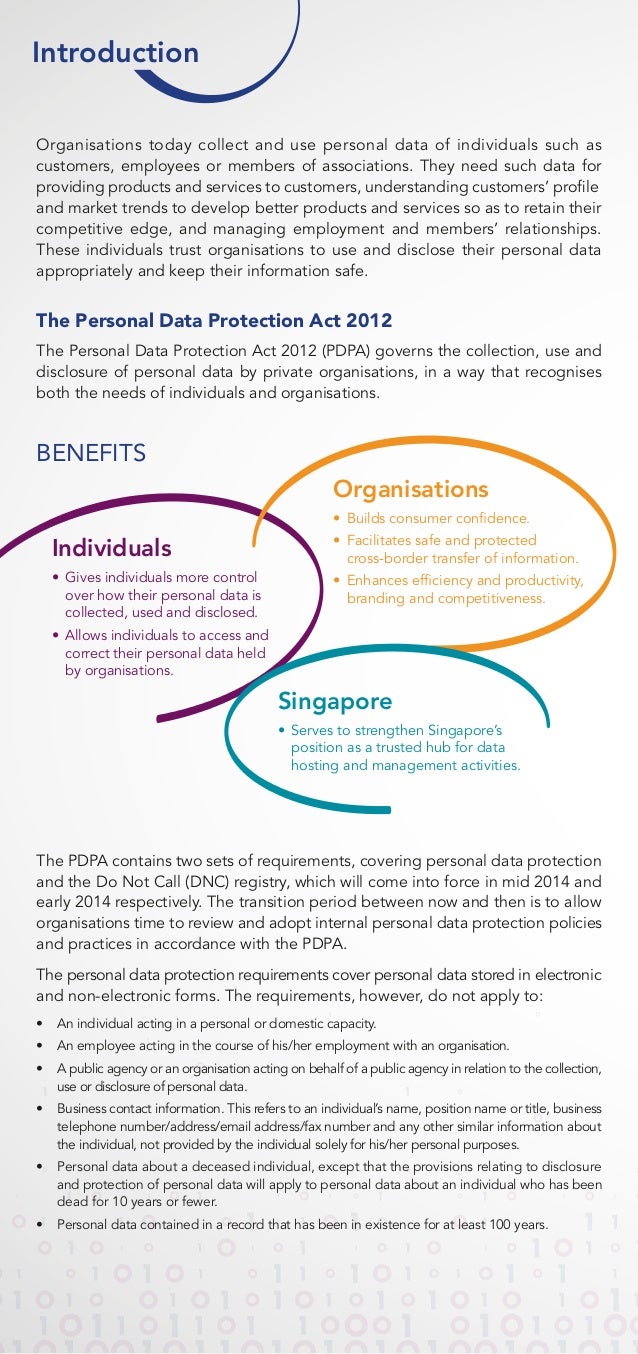 Personal Data Protection Singapore - Pdpc corporate-brochure