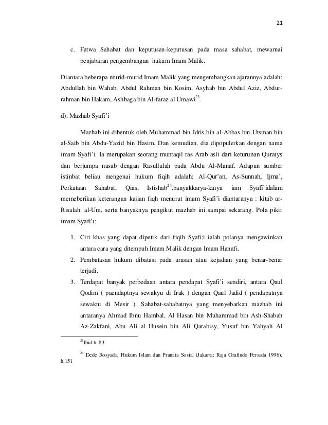 Pendekatan Dalam Pengkajian Islam Pendekatan Hukum (PDPI)