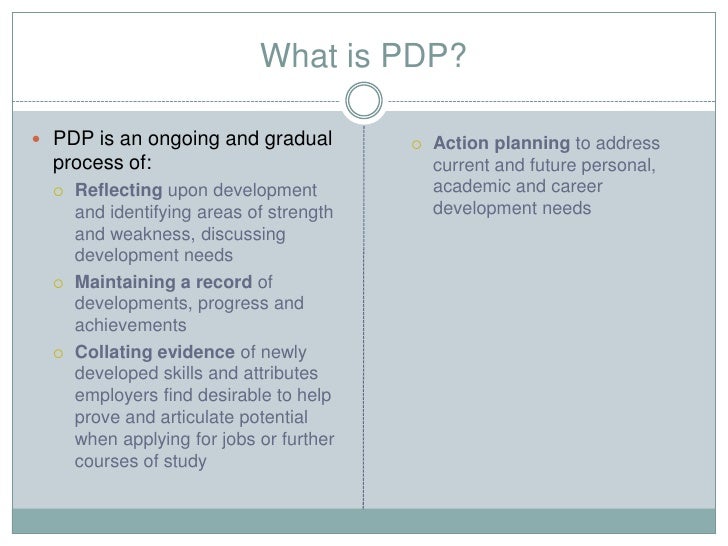 PDP PebblePad Presentation 2010
