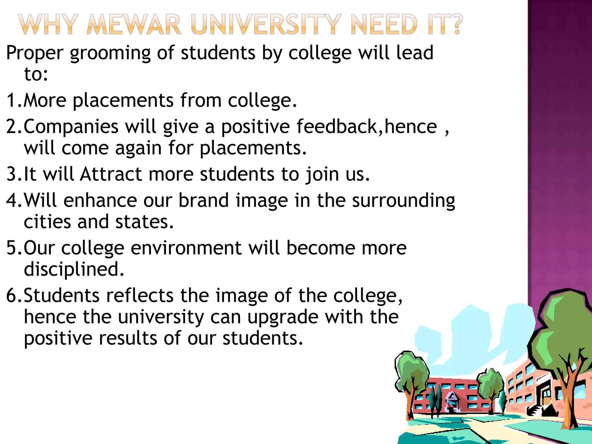 Personality development program in university+ | PPTX