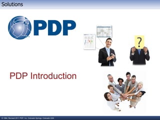 PDP Introduction Solutions 
