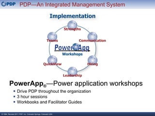 PDP Presentation | PPT