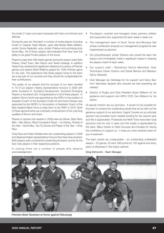Pdrfc 2009 Financial Report | PDF