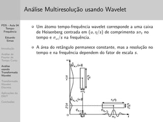 ed discrete cosine transform 
(MDCT), que utiliza janelas adjacentes com sobreposic~ao de 
50% e atualmente e aplicada em diversos algoritmos de 
compactac~ao de audio como: MP3, AC-3, Vorbis, WMA, 
ATRAC, Cook e AAC. 
 