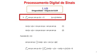 Processamento Digital de Sinais
7
LAB
 