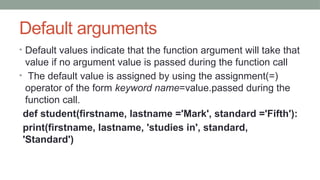 Python for Data Science function third module ppt.pptx