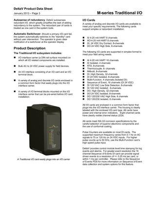 Pds m series-traditional_io[1] | PDF