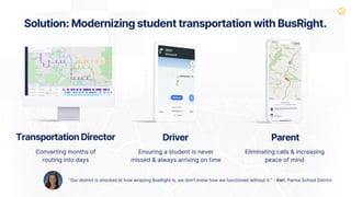 Pitch Deck Teardown: BusRight's $7M Series A deck | PDF