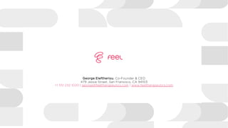 George Eleftheriou, Co-Founder & CEO
479 Jessie Street, San Fransisco, CA 94103
+1 551 232 1020 | george@feeltherapeutics.com | www.feeltherapeutics.com
 
