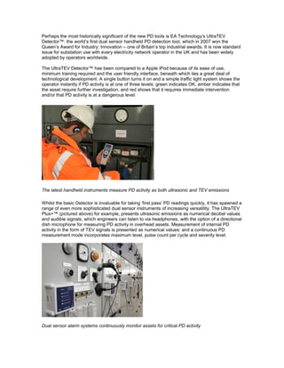 Partial Discharge Techniques For Measuring Condition Of MV & HV ...