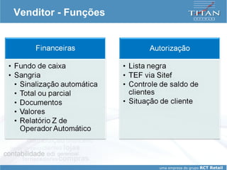 Venditor - Funções 