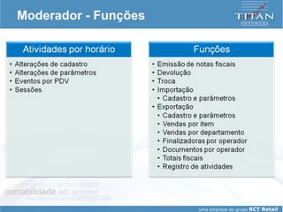 Moderador - Funções 