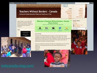 twbcanada.ning.com/ 