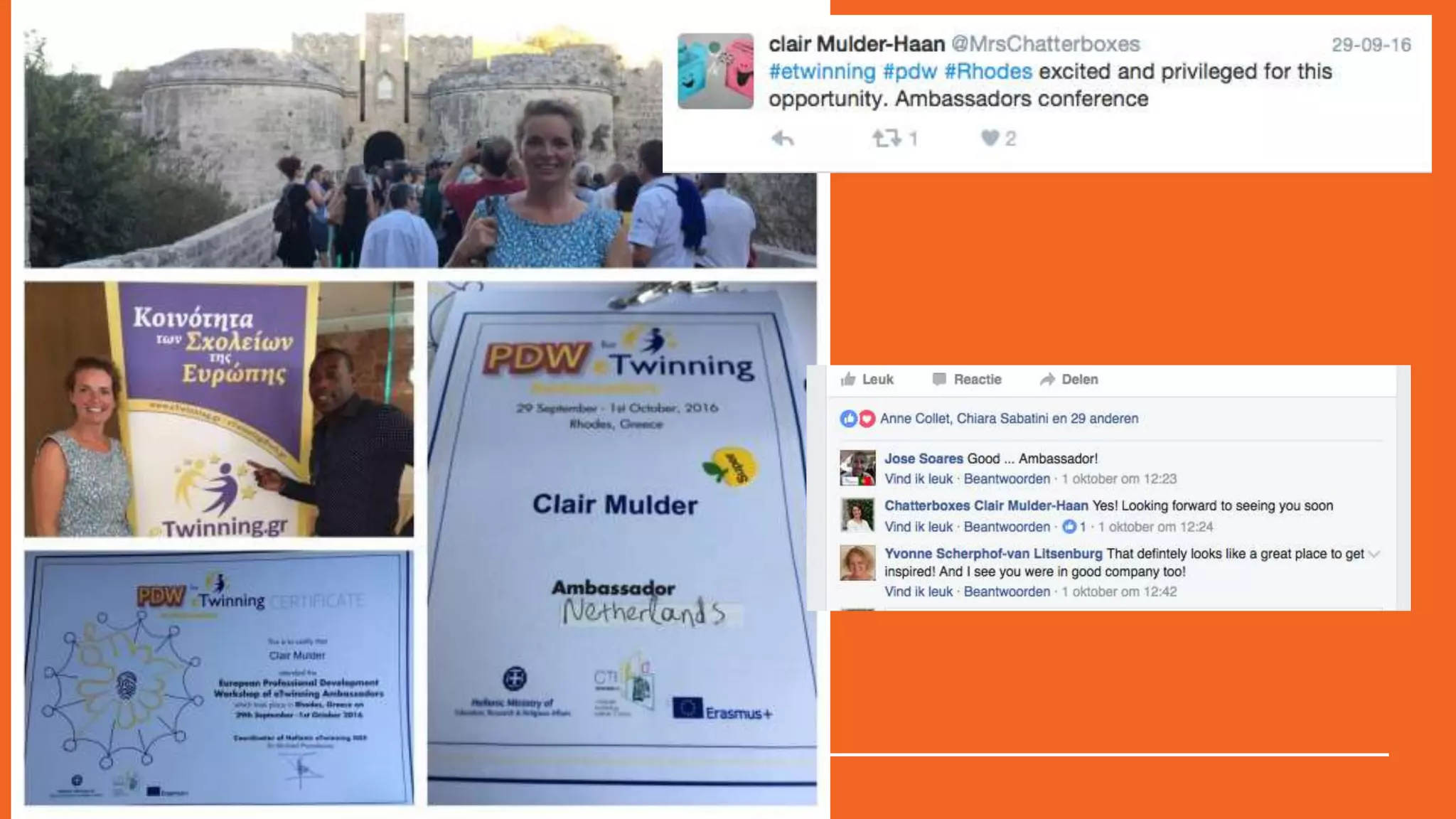 Evaluation presentation Personal Development Workshop Rhodes