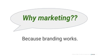 Confidential ©2008–17 New Relic, Inc. All rights reserved 17
Because branding works.
Why marketing??
 