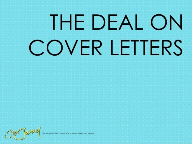 Jobjenny S Pdxmindshare Presentation Create A Killer Cover Letter
