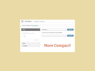 Portland WordPress Meetup: 3.6 Preview