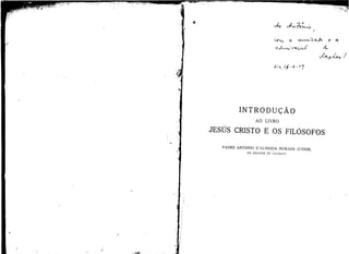 Pe. Eugênio Cantera - Jesus Cristo e os Filósofos (Escaneado)
