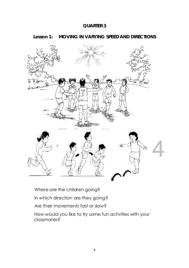 K TO 12 GRADE 3 LEARNING MATERIAL IN PE