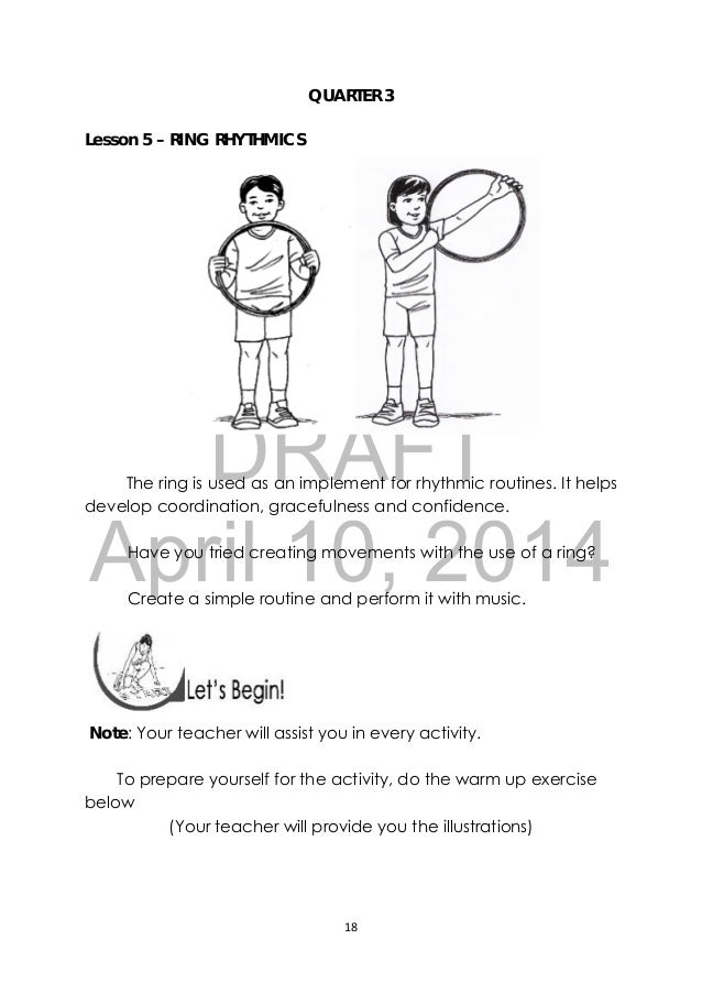 K TO 12 GRADE 3 LEARNING MATERIAL IN PE