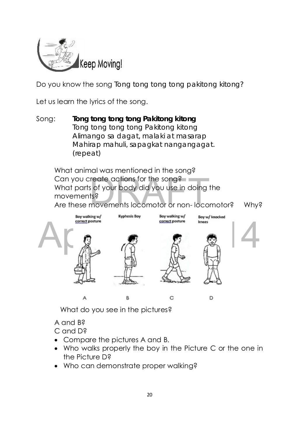 K TO 12 GRADE 3 LEARNING MATERIAL IN PE